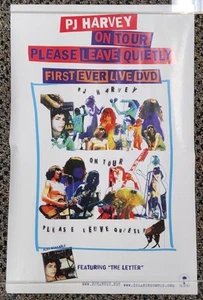Pj Harvey On Tour Please Leave Quietly 2006 Promo Poster Original - Picture 1 of 1