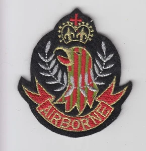 Vintage US Army 101st Airborne Division Veteran Patch Insignia Biker Service - Bild 1 von 2