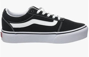 Vans Sneaker Donna Ward Platform, Nero ((Tela) Nero/Bianco 187), 11 - Foto 1 di 6