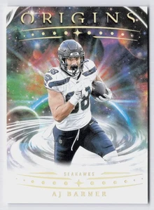 2025 Panini Origins AJ Barner #91 SEATTLE SEAHAWKS - Picture 1 of 2