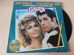John Travolta Olivia Newton-John - Grease -  LP --- Stib3 - Bild 1 von 3