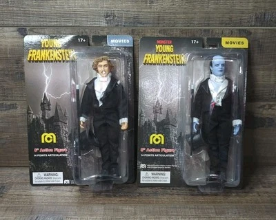 Young Frankenstein Lote 8" Terror Mego Película Monstruo Figuras de Acción Gene Wilder Foto 1 de 4