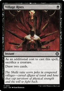 Village Rites - Commander: the Lost Caverns of Ixalan - Near Mint - Picture 1 of 1