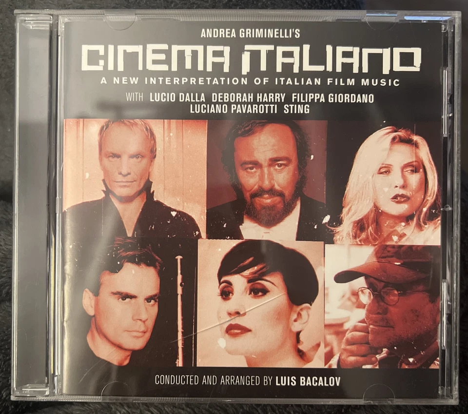 ‘Cinema Italiano’ Andrea Griminelli - Flute (CD 2001 Decca) Sting, Debbie Harry - Image 1 of 4
