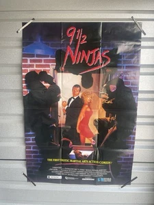 "Póster de video casero 9 1/2 NINJA Michael Phenicie ANDEE GRIS 1991 27"" X 40""" - Imagen 1 de 6