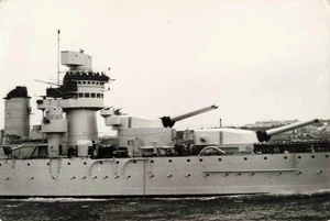 VTG Photo Ship RN Giulio Cesare Conte Di Cavour-Class Dreadnought Battleship - Picture 1 of 2