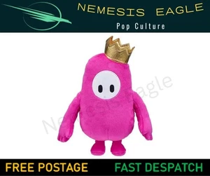 FALL GUYS ULTIMATE KNOCKOUT 18" PLUSH THE ORIGINAL PINK SOFT TOY BRAND NEW - Picture 1 of 1