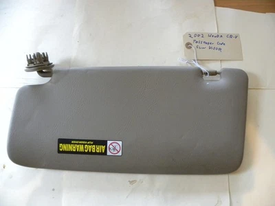 2002-2006 2003 2004 2005 Honda CR-V CRV Right Side Tan Light Brown Sun Visor - Imagem 1 de 4