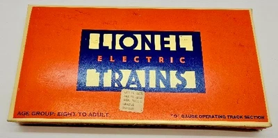 Lionel Trains #6-5530 "O" Guage Operating Track Section BOX ONLY Copyright 1986 - Image 1 of 2