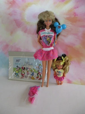 The Heart Family Visits Disneyland Park 1989 mamá/niña #7555 sin caja Foto 1 de 4