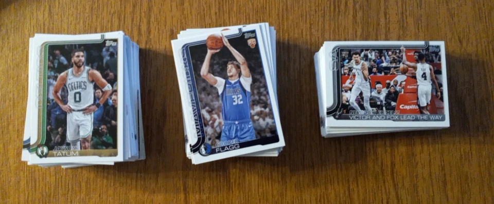 2025/26 Topps Basketball Base Single Cards #1 to #200 - Create Own Lot - Image 1 of 1