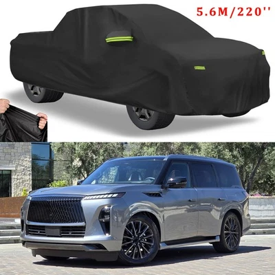 Capa de carro impermeável proteção contra chuva externa personalizada para Infiniti QX80 2014-2025 - Imagem 1 de 4