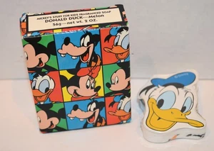 Donald Duck Magic Towel 30 x 30 cm Columbia & Melon Bar Soap 1996 Avon - Bild 1 von 3
