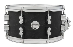 PDP Concept Series Black Wax Maple Snare, 7x13, Satin Black w/Chrome Hardware - Picture 1 of 1