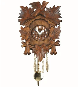 Small miniature Black Forest Clock TU 20 P nu NEW - Picture 1 of 1