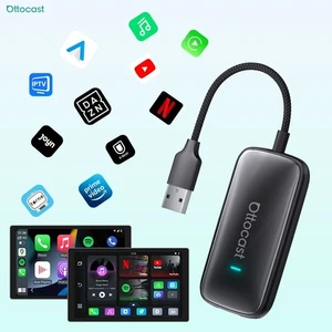 OTTOCAST Play2Video Ultra 4+32 GB 10+ APP YouTube Wireless CarPlay Android Auto - Foto 1 di 9