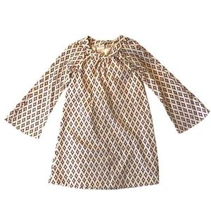 Sister Fresh Retro Bell Flare 3/4  sleeves, Straight Dress Girls Size 6 NWT - Picture 1 of 5