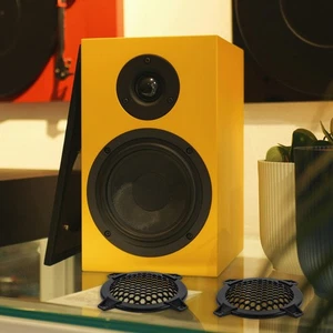  6 Stück Lautsprecher Schutzgitter Staubschutz 4 Zoll Schwarz Rund Gitter - Bild 1 von 9