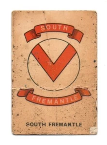 1968 Sun Valley WA Twisties - Club Crest - SOUTH FREMANTLE - Bild 1 von 2