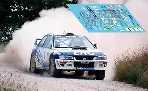 Decals Subaru Impreza WRC Rally San Marino 2000 slot calcas Andreucci - Imagen 1 de 1