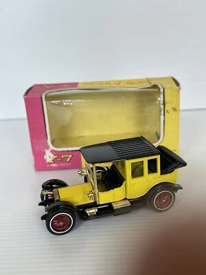 MATCHBOX MODELS OF YESTERYEAR Y-7 1912 ROLLS ROYCE MADE IN ENGLAND. - Image 1 of 3