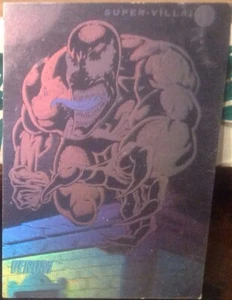 VENOM Hologram Impel Marvel 1992 H-4 Spider-Man 30th Anniversary - Picture 1 of 3