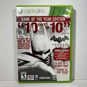 Batman: Arkham City Spiel des Jahres - Microsoft Xbox 360 - getestet ohne Handbuch - Bild 1 von 8