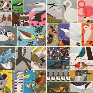 Charley Harper Bird / Animal Postcards - Choose Postcard Design From List - Picture 1 of 62