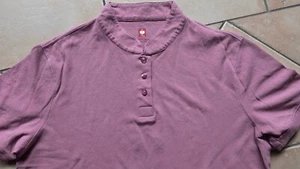 Engelbert Strauss Damen Polo T-Shirt Gr.Xl Mandarin Kragen Altrosa Knopfleiste - Bild 1 von 5