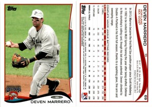 2014 Topps Pro Debut Baseball Card 69 DEVEN MARRERO SEA DOGS / RED SOX
