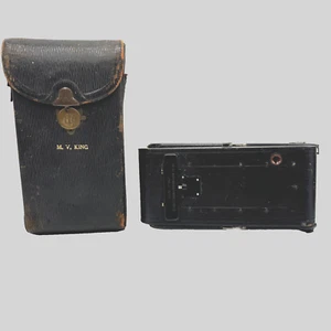 Sammlerstück Vintage Kodak A -122 3A Kamera mit Tasche - Bild 1 von 10
