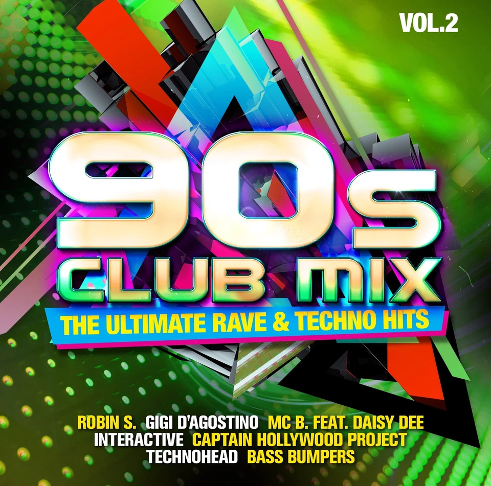 Various - 90s Club Mix Vol. 2 - The Ultimative Rave & Techno H... CD  *NEU*OVP* - Bild 1 von 1