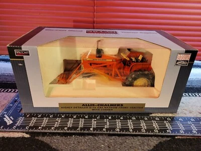 AC D-15 w/loader 1/16 diecast farm tractor replica collectible by SpecCast  - Image 1 of 4