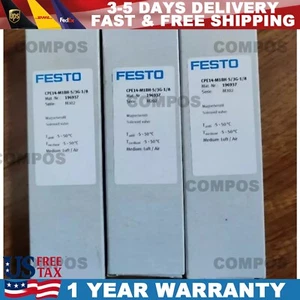 US FREE TAX New FESTO CPE14-M1BH-5/3G-1/8 196937 Solenoid Valve - Picture 1 of 8