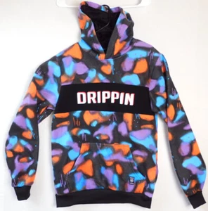 Phat Farm Boy's “Drippin” Hoodie in Red Blue Purple Camo PFX-70-9821 XL (18) NWT - Picture 1 of 7