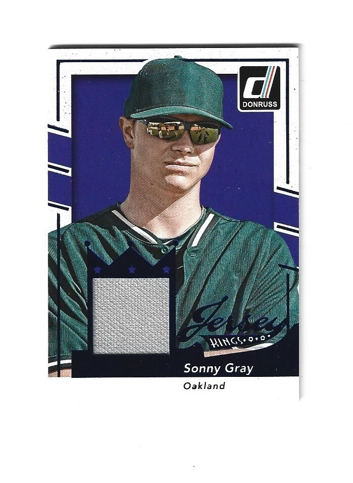 2016 Donruss Jersey Kings #JKSG Sonny Gray ATHLETICS - Image 1 of 1