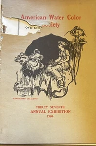 1884 AMERICAN WATER COLOR SOCIETY ANNUAL EXHIBTION ILLUSTRATED CATALOGUE-PICS! - Picture 1 of 13