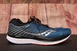 Saucony Mens Guide 13 S20548-25 Blue Running Shoes Sneakers Size 11.5 Excellent - Picture 1 of 8