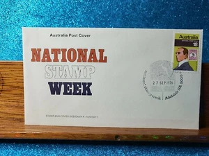 First Day Cover📮1976 (18c) National Stamp Week 📮 Adelaide SA - Picture 1 of 2