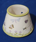 Yankee Candle Spring Butterfly Ladybug Dragonfly Bee Floral Small Shade Topper
