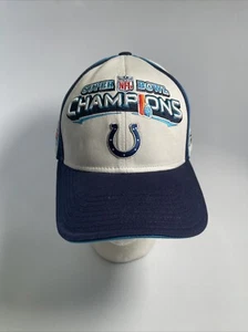 Indianapolis Colts 2007 super bowl XLI Champions Reebok adjustable hat brand new - Picture 1 of 11