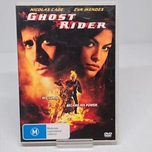Ghost Rider DVD, 2007 Nicolas Cage, Eva Mendes, Peter Fonda, Wes Bentley, Donal - Picture 1 of 3