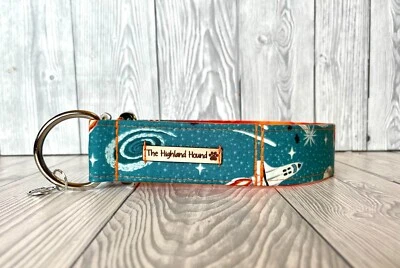 2" Rocket Handmade Martingale Dog Collar Greyhound, Whippet, Lurcher, Saluki - Image 1 of 4