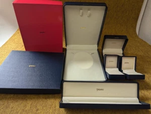 TASAKI Pearl Large Necklace Jewelry Case Box Collective sale with deterioration - Picture 1 of 12
