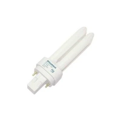 Tubo duplo fluorescente compacto Sylvania 21120 2 pinos 4100K, 13 watts - Imagem 1 de 2