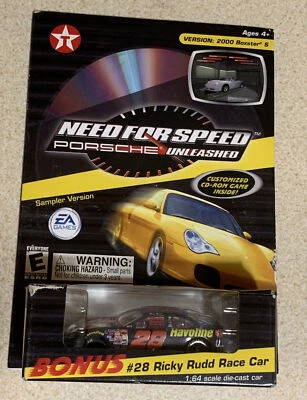 Need For Speed Porsche Unleashed PC Game With Bonus #28 Custom Texaco Ricky Rudd - Image 1 of 3