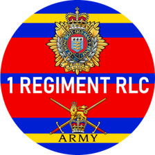 British Army RLC THE ROYAL LOGISTIC CORPS Badge & Bottle Opener CHOOSE REGIMENT