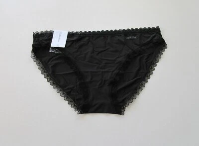 Calvin Klein Radiant Lace Bikini Panty QD3706  S, M, L, XL $15.00 NWT - Image 1 of 3