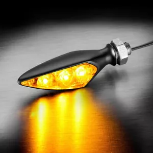 Kellermann Blinker Rhombus S Dark, schwarz, getöntes Glas, VL / HR - Bild 1 von 2