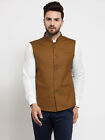 Designer Solid Nehru Jacket Indian Traditional Ethnic Modi jacket for Men